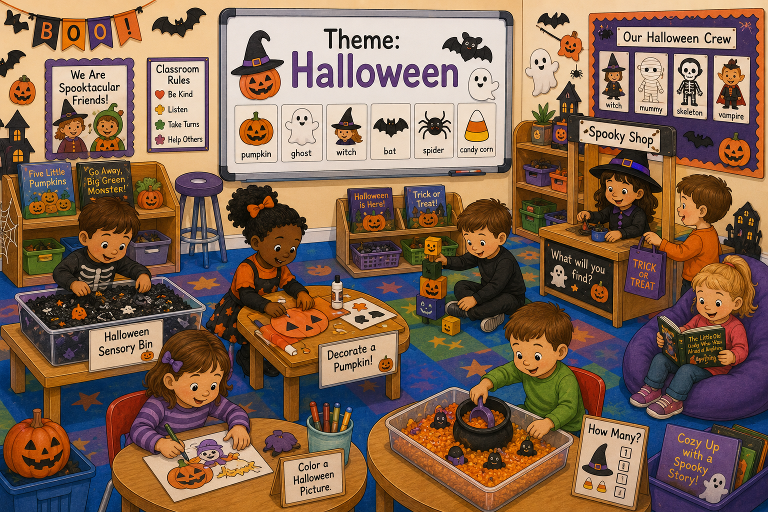 Halloween Theme Activities | Playful Pathways